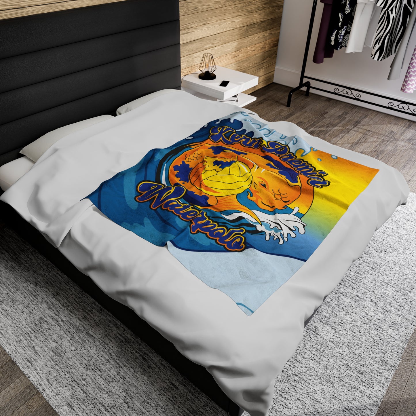 Kern Premier Koi - Velveteen Plush Blanket