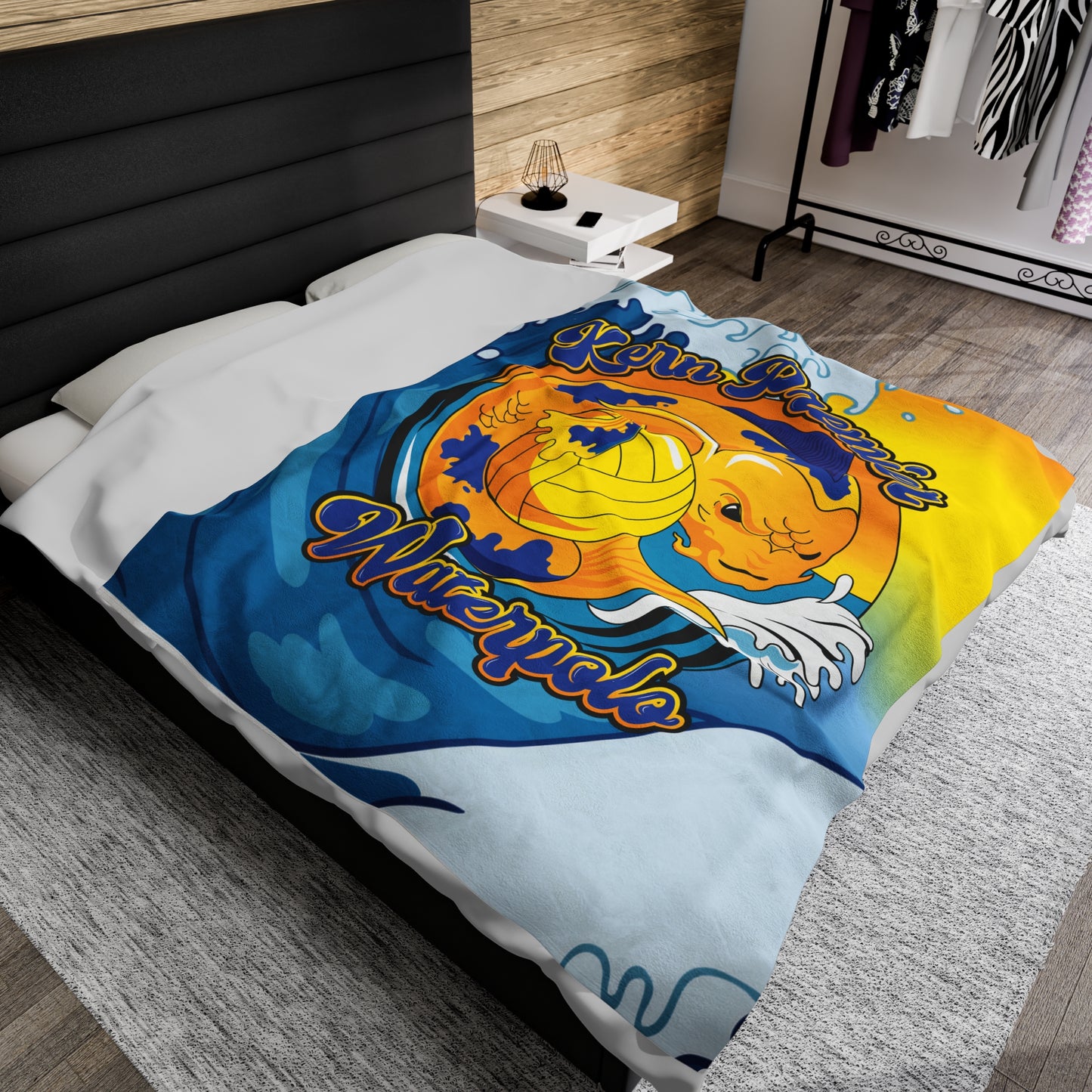 Kern Premier Koi - Velveteen Plush Blanket