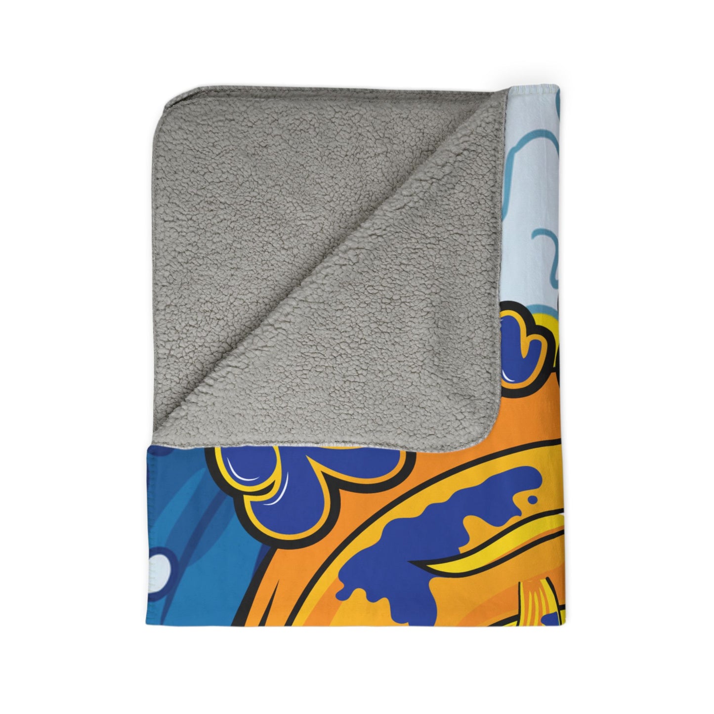 Kern Premier Koi - Fleece Sherpa Blanket