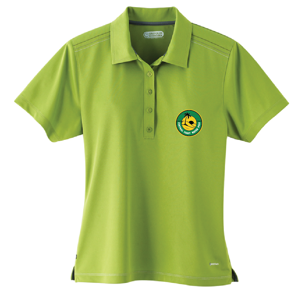 Central Coast - Womens Dunlay SS Polo - Logo