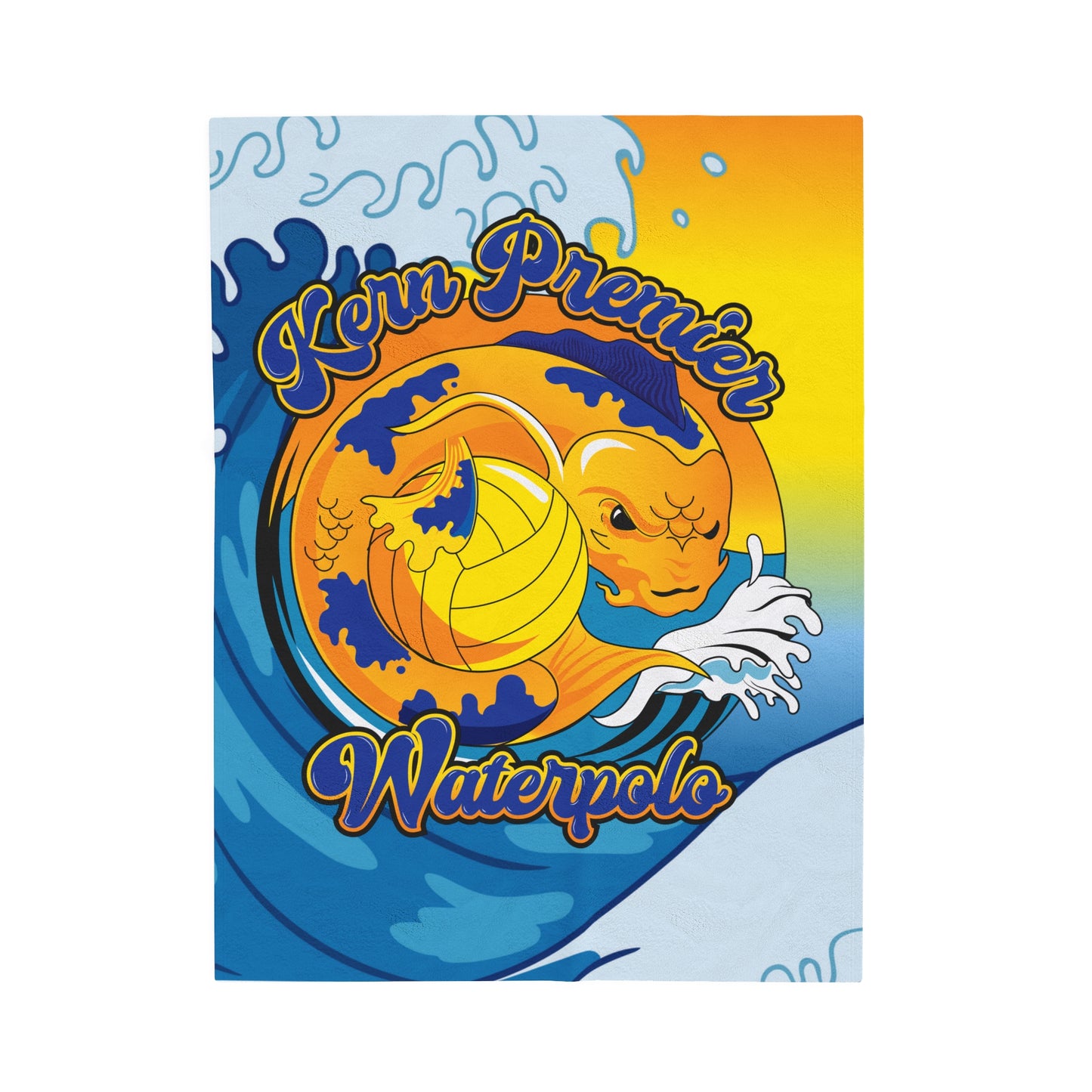 Kern Premier Koi - Velveteen Plush Blanket