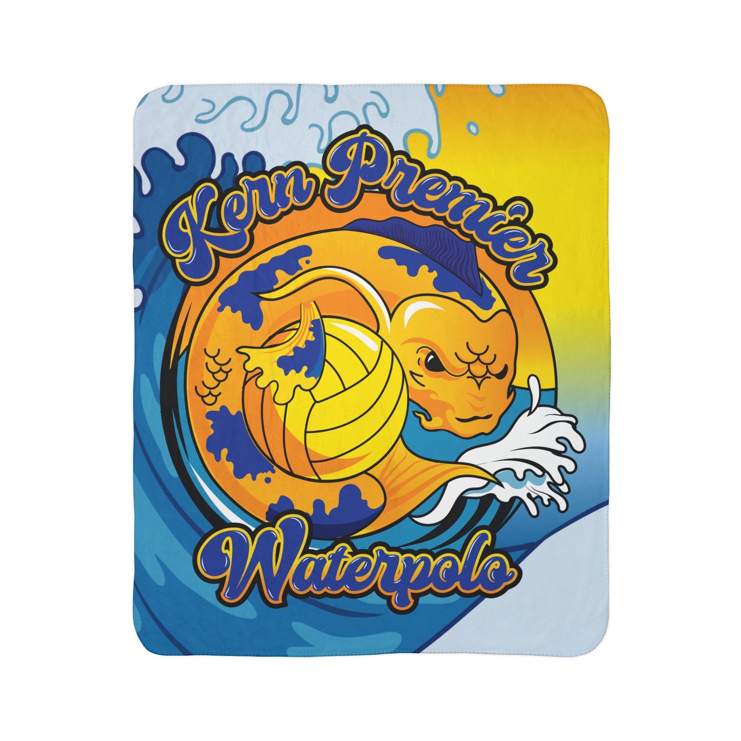 Kern Premier Koi - Fleece Sherpa Blanket