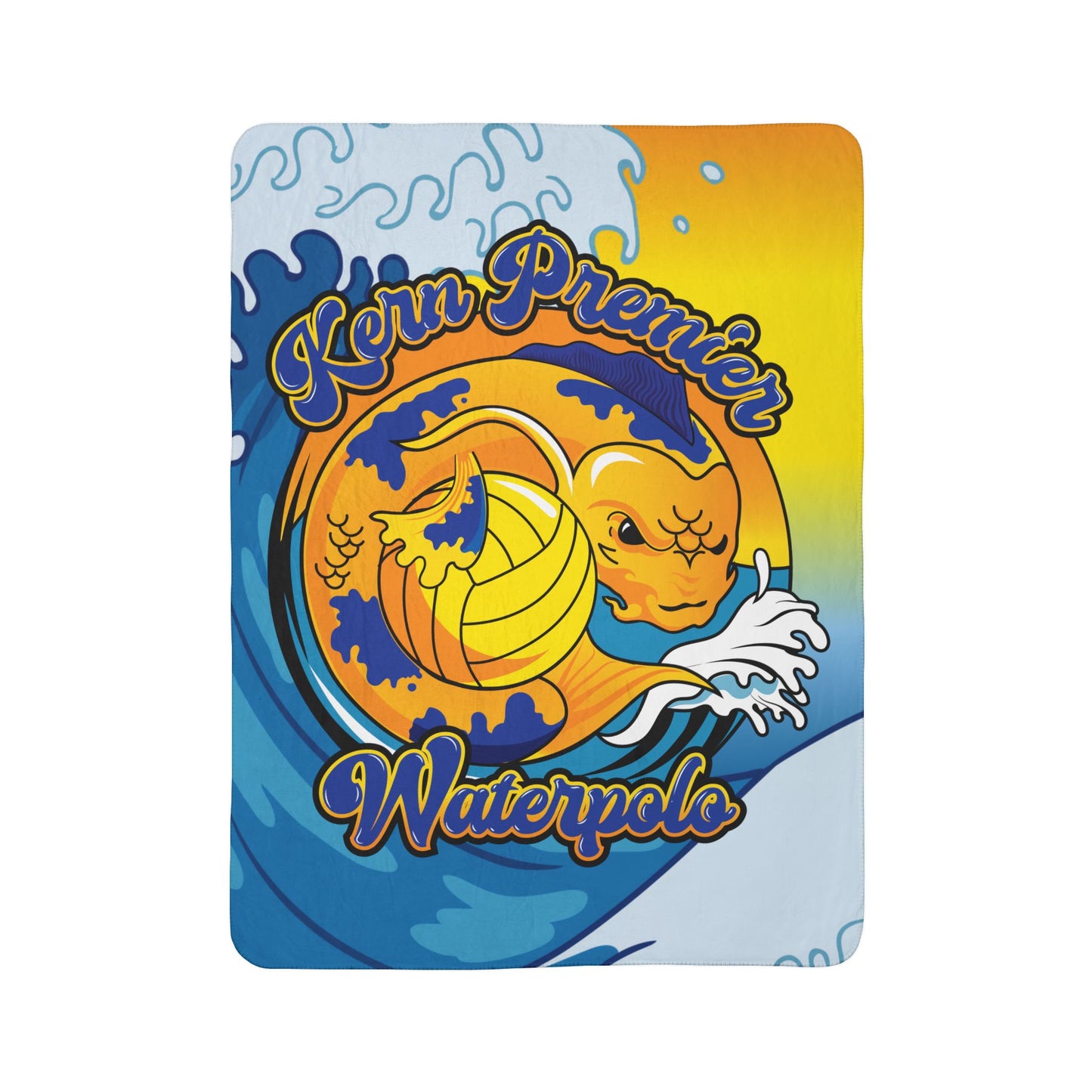 Kern Premier Koi - Fleece Sherpa Blanket