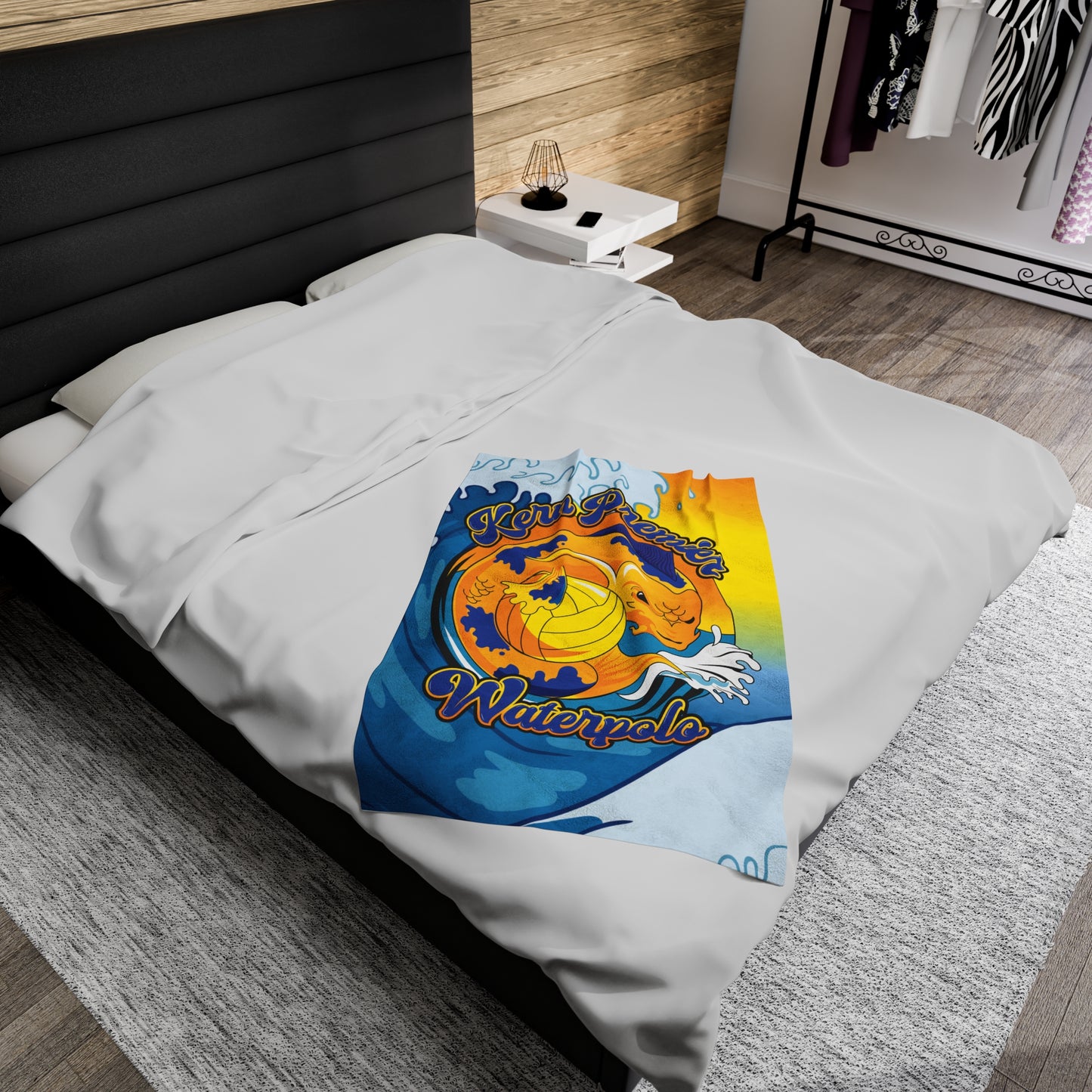 Kern Premier Koi - Velveteen Plush Blanket