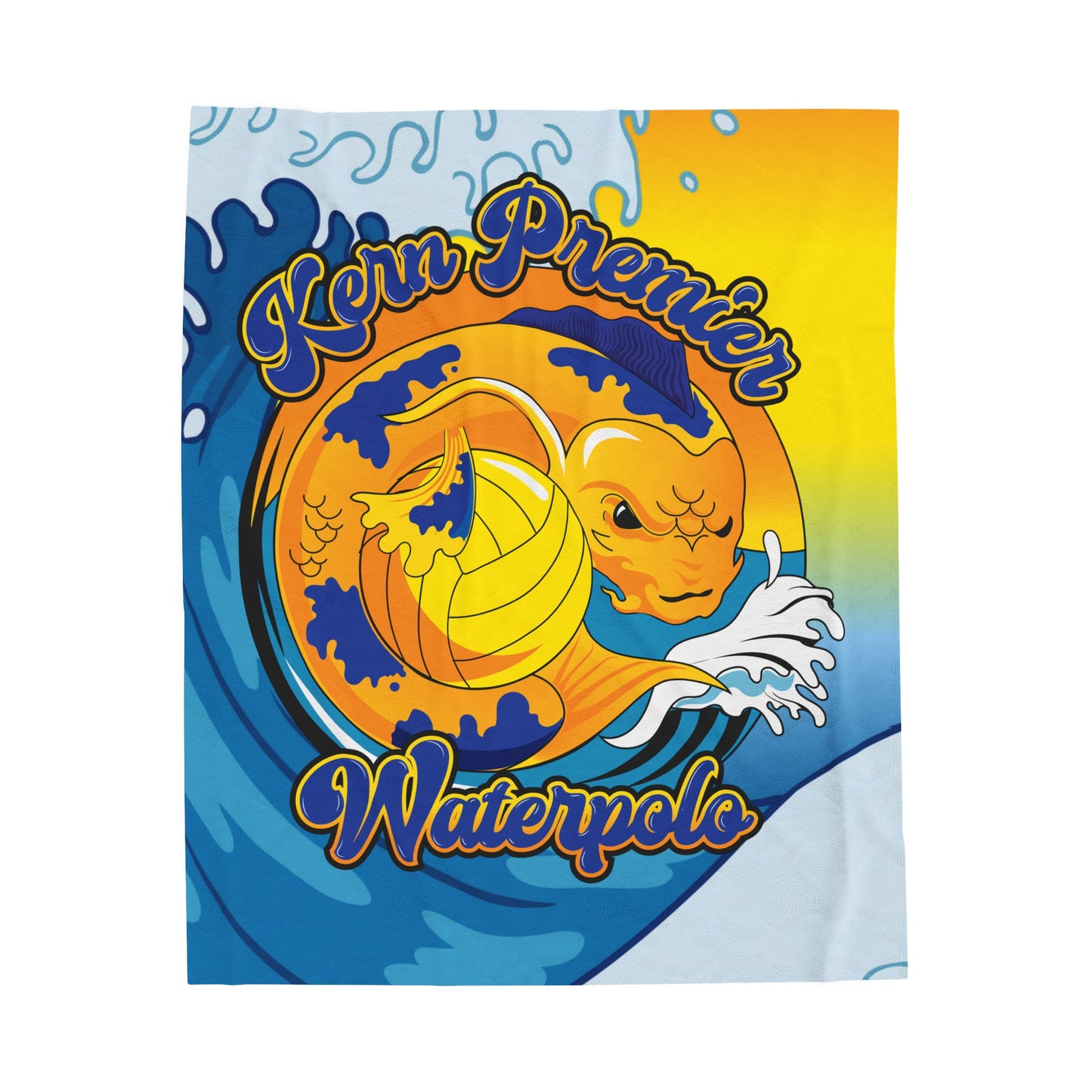 Kern Premier Koi - Velveteen Plush Blanket