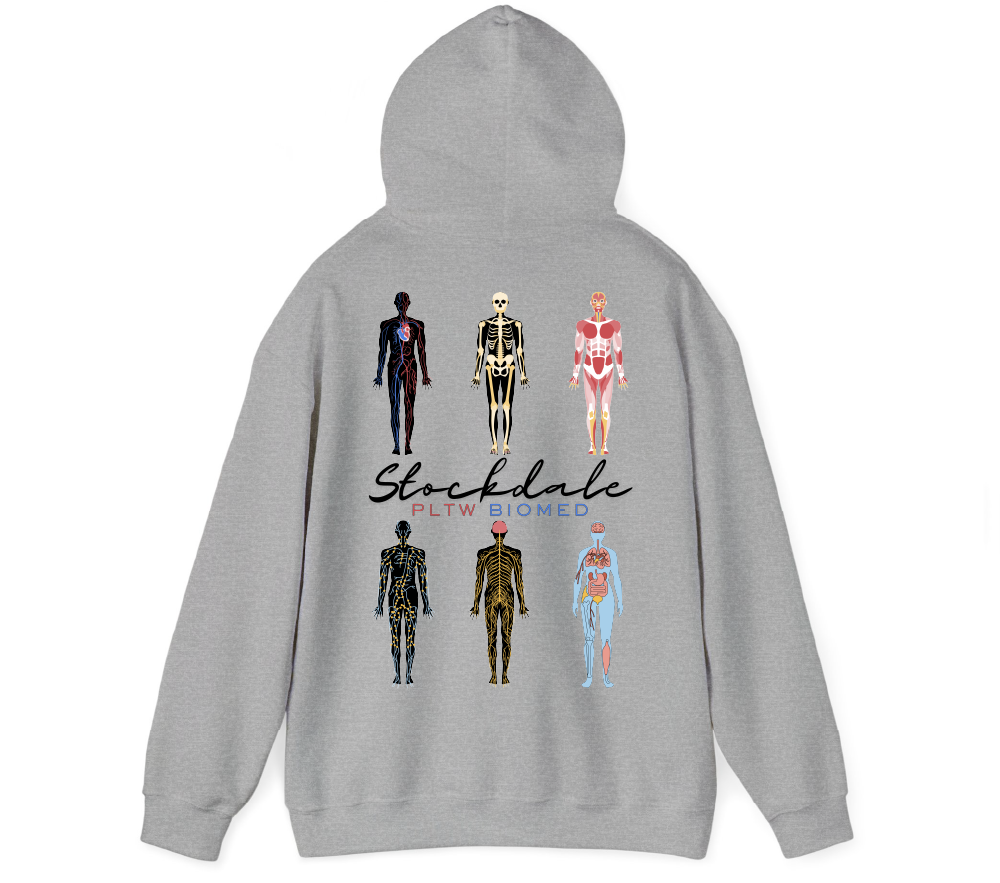 PLTW Pullover Hoodie - Small Logo Front