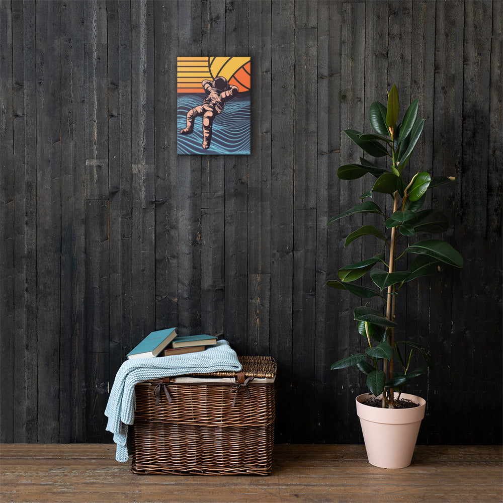 Waterpolo Astronaut Canvas
