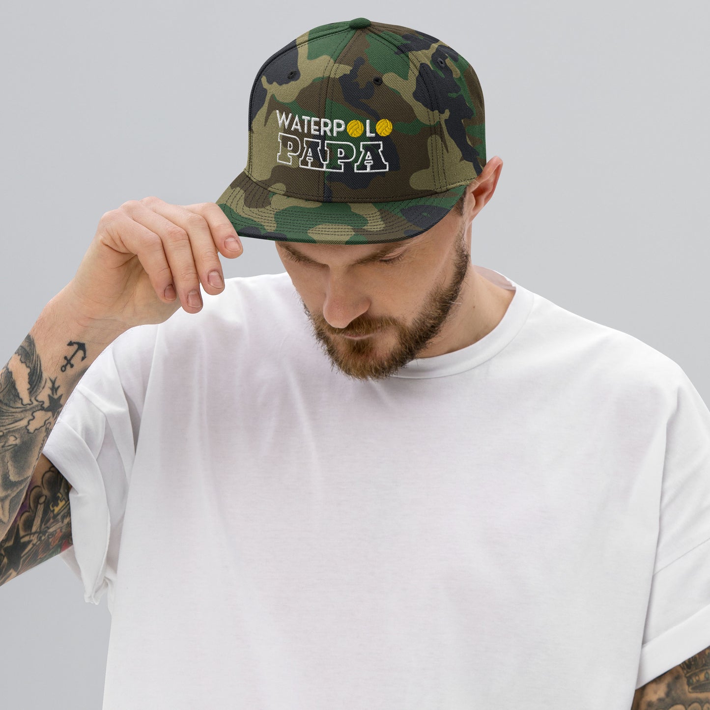 Waterpolo Papa - Classic Snapback | Yupoong 6089M