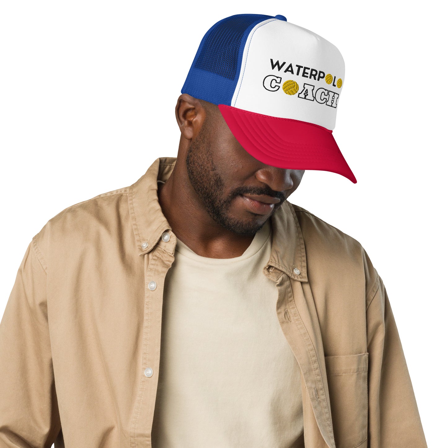 Waterpolo Coach - Foam Trucker Hat | Otto Cap 39-165