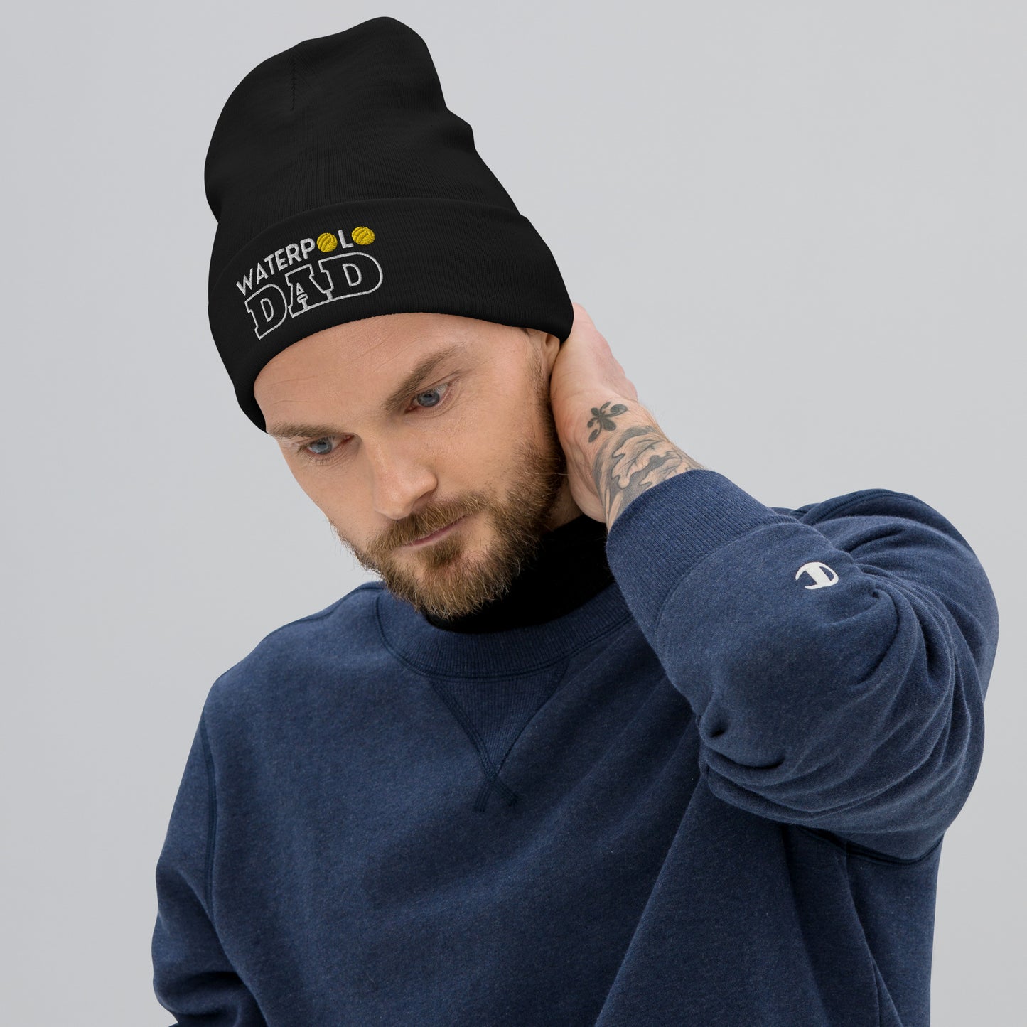 Waterpolo Dad - Embroidered Knit Beanie | Otto Cap 82-480