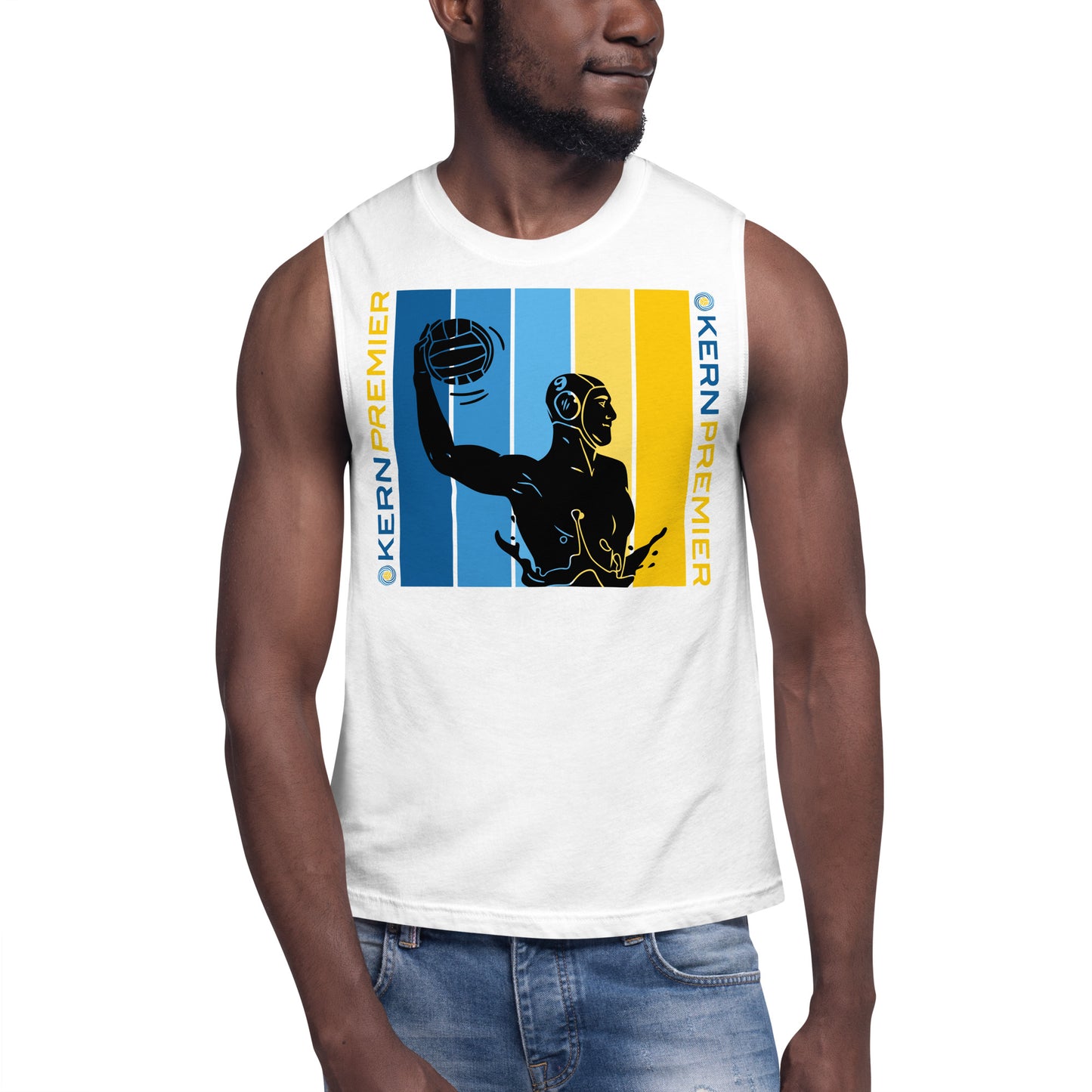 Kern Premier Muscle Shirt male silhouette double logo