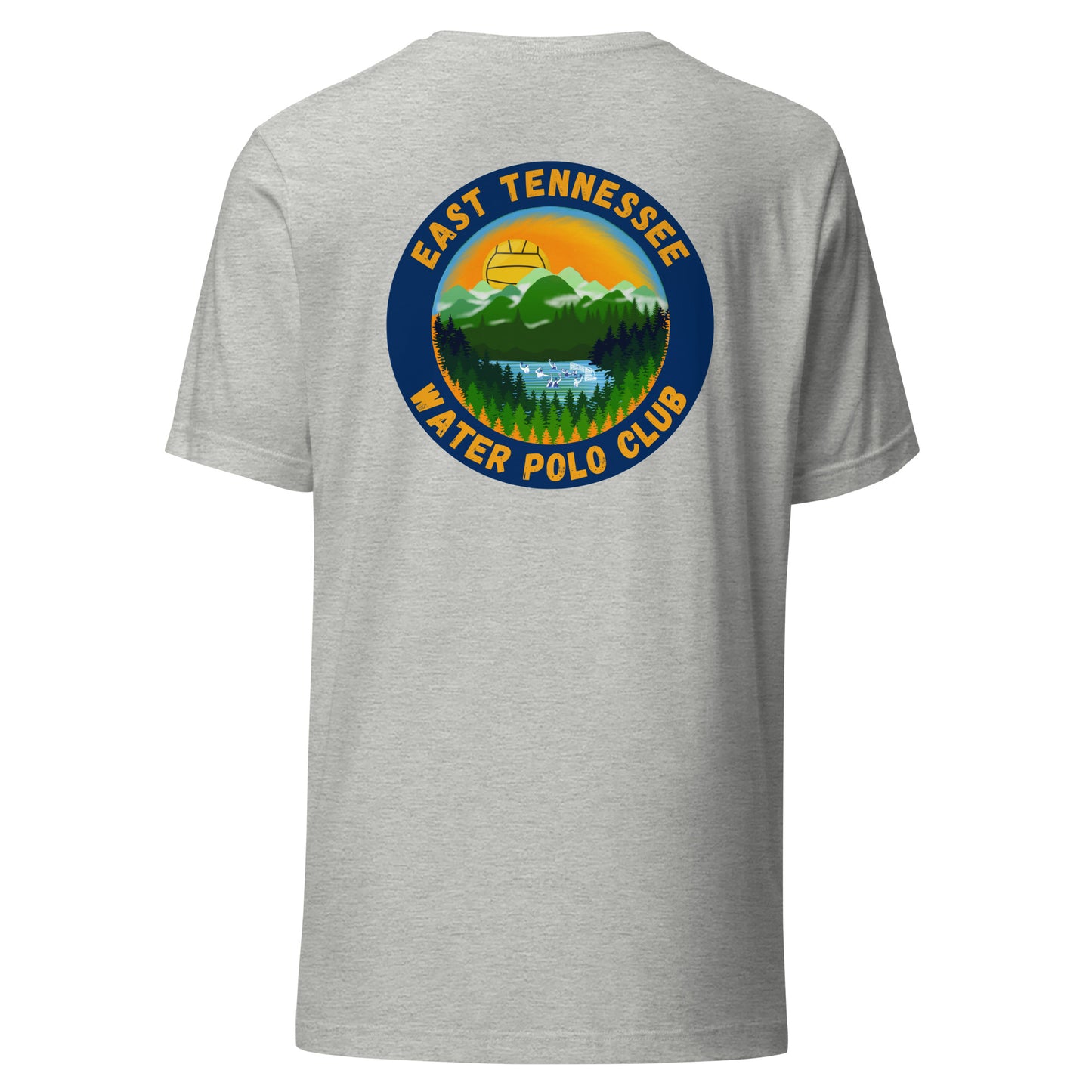 East Tennessee WPC Unisex t-shirt (front and back design)
