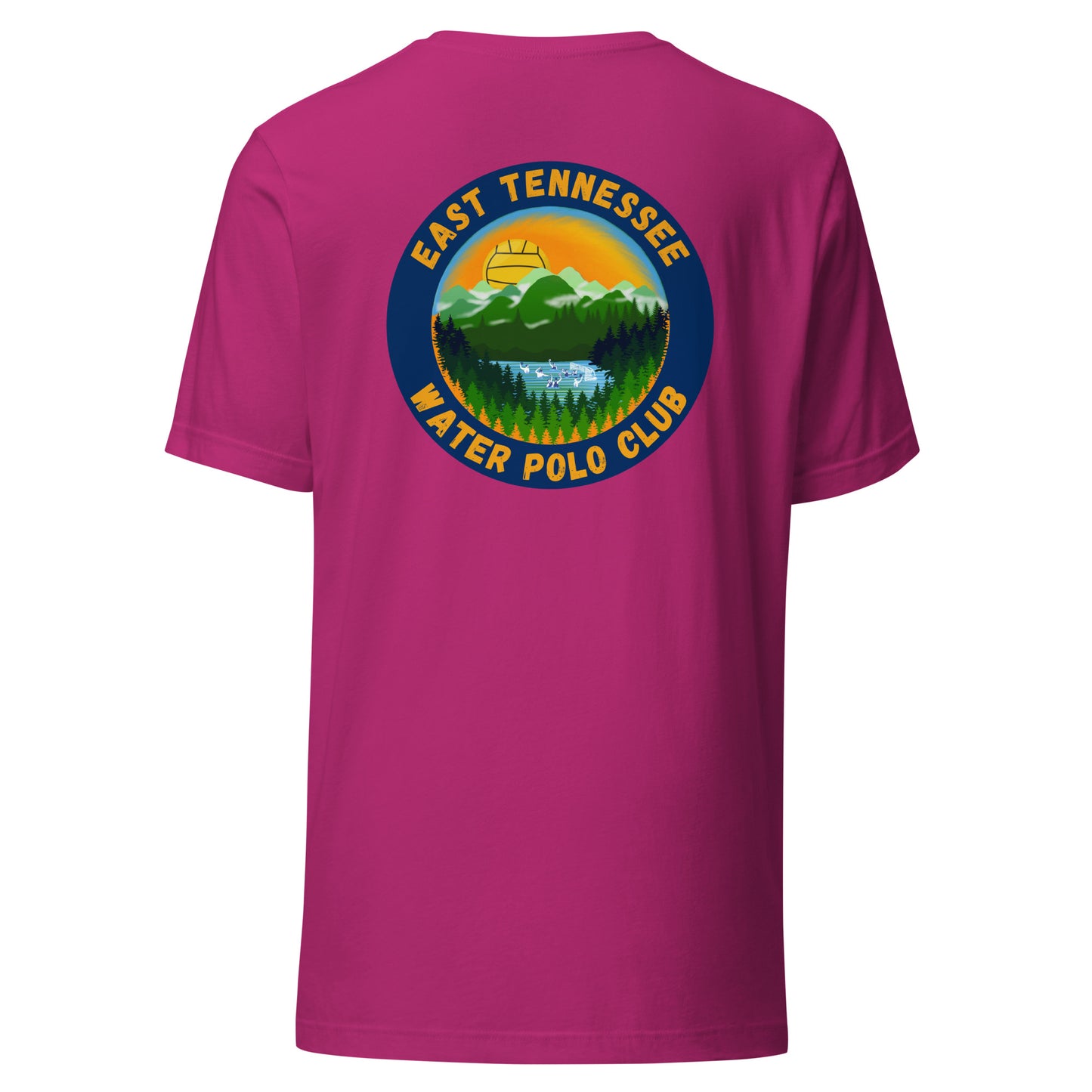 East Tennessee WPC Unisex t-shirt (front and back design)