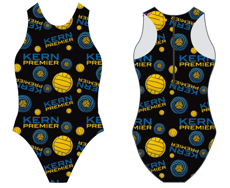 Kern Premier - Women's Water Polo Suit - Practice - Random Logo by Ryte Sport