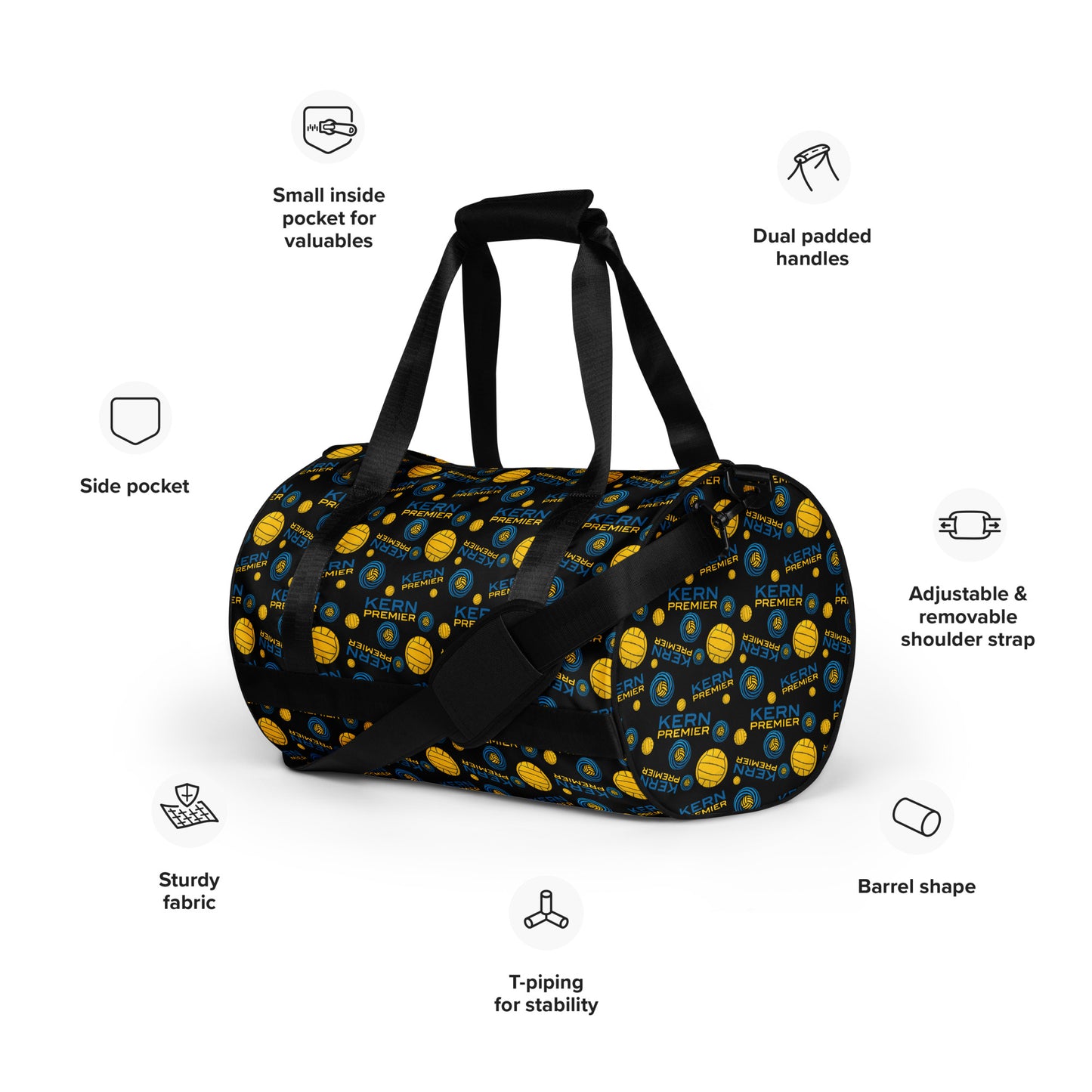 Kern Premier All-over print gym bag