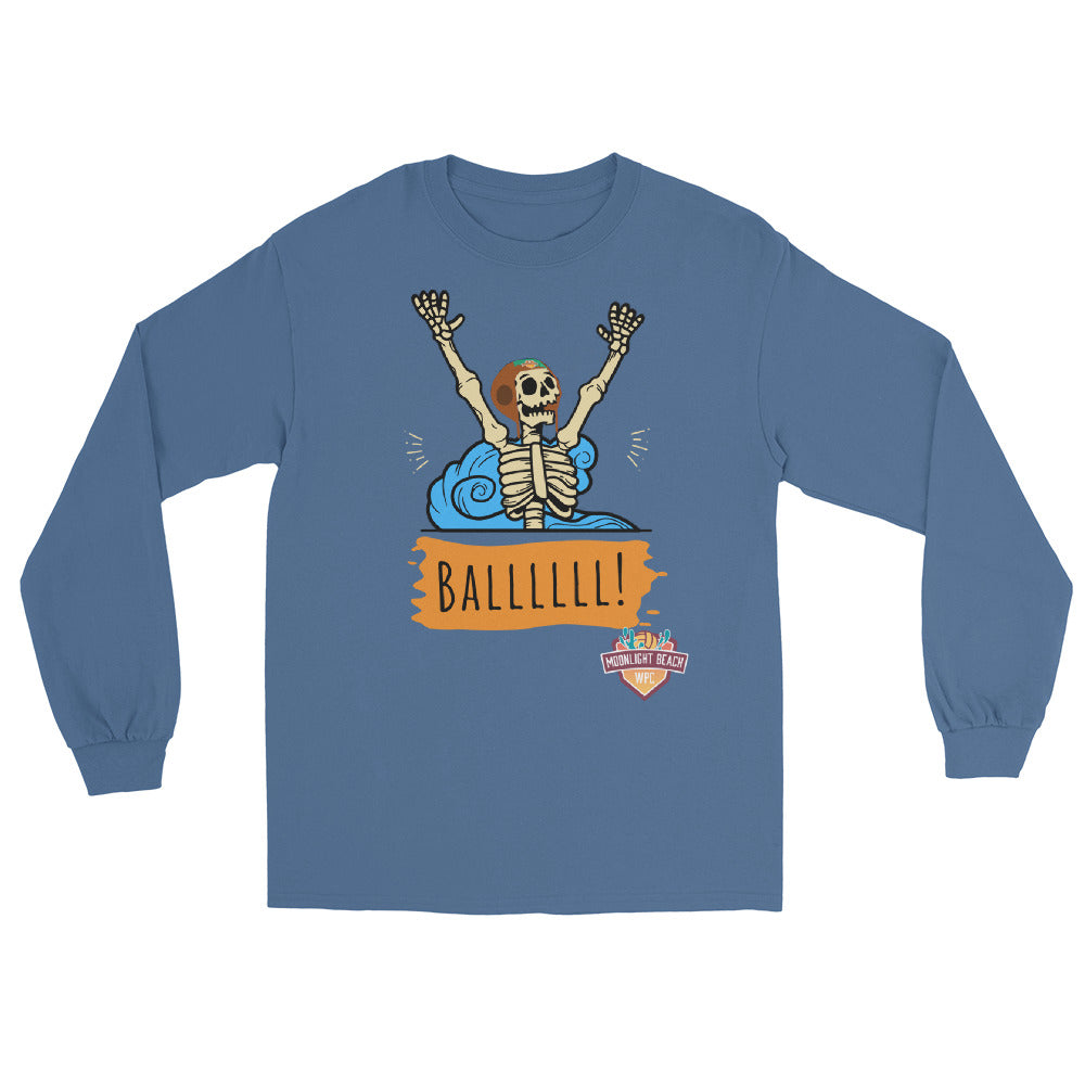 Moonlight Beach WPC Ball! Men’s Long Sleeve Shirt