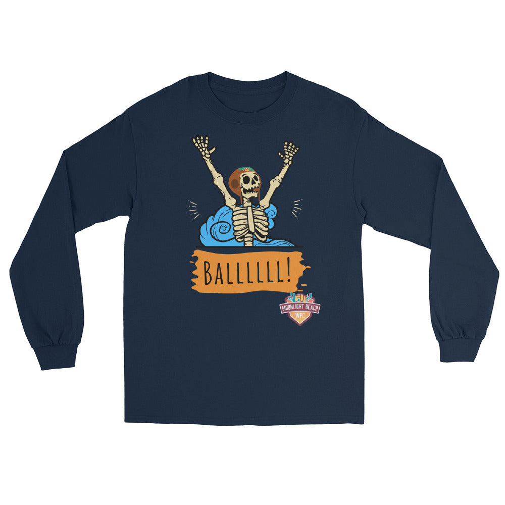 Moonlight Beach WPC Ball! Men’s Long Sleeve Shirt