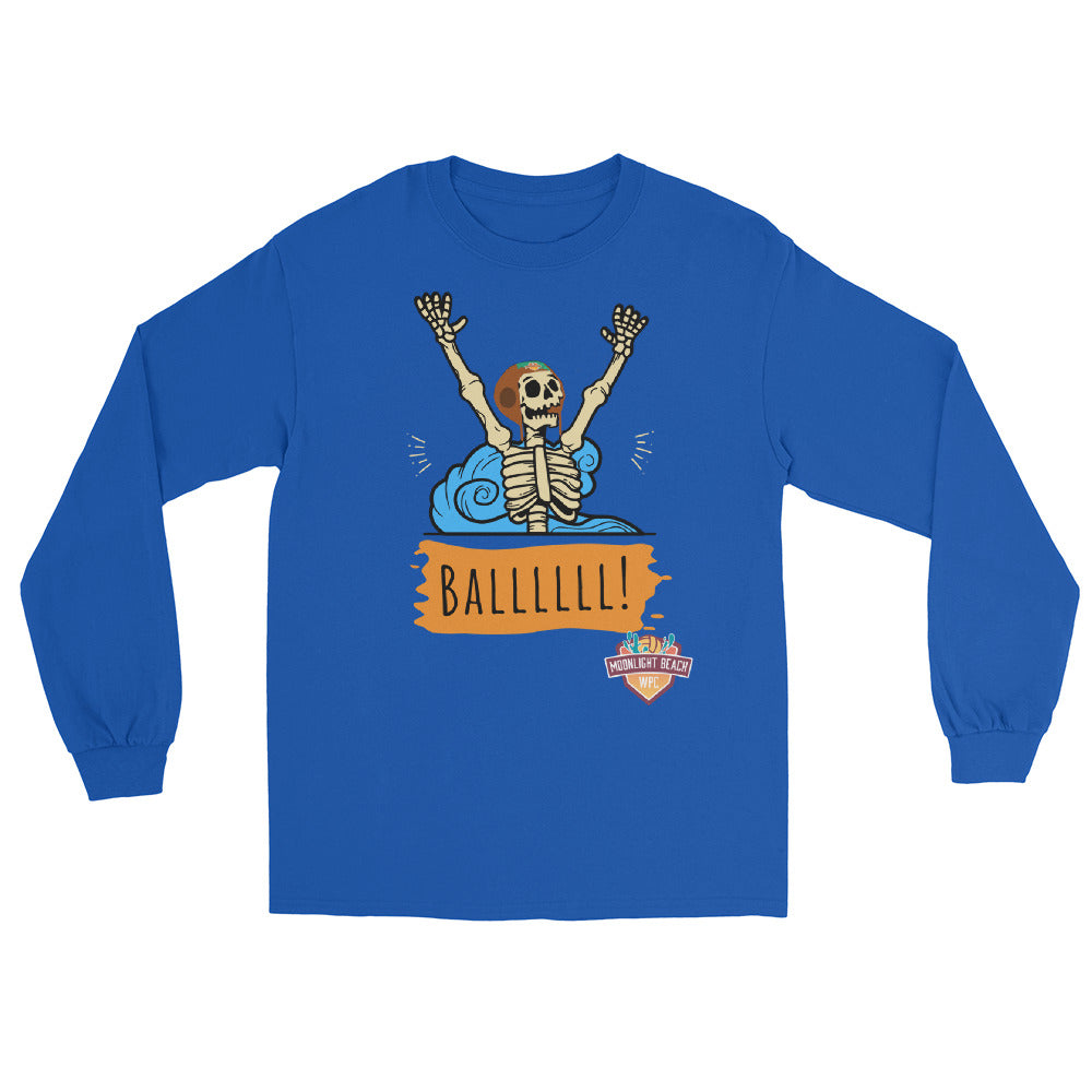 Moonlight Beach WPC Ball! Men’s Long Sleeve Shirt