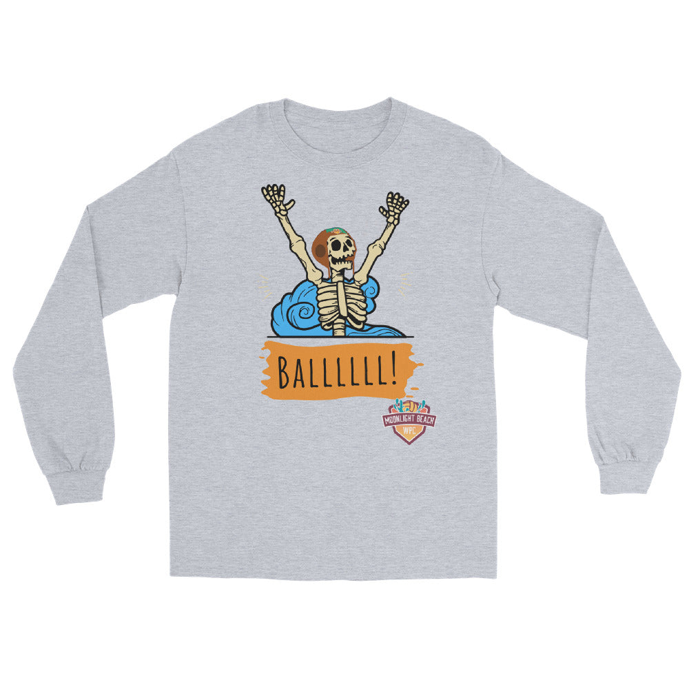 Moonlight Beach WPC Ball! Men’s Long Sleeve Shirt
