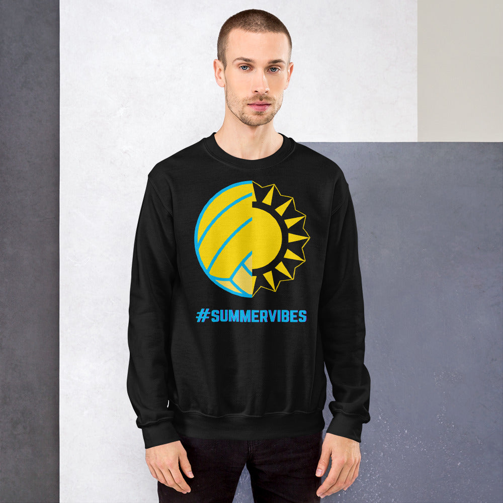 Summer Waterpolo Vibes - Unisex Crew Neck Sweatshirt - Gildan 18000