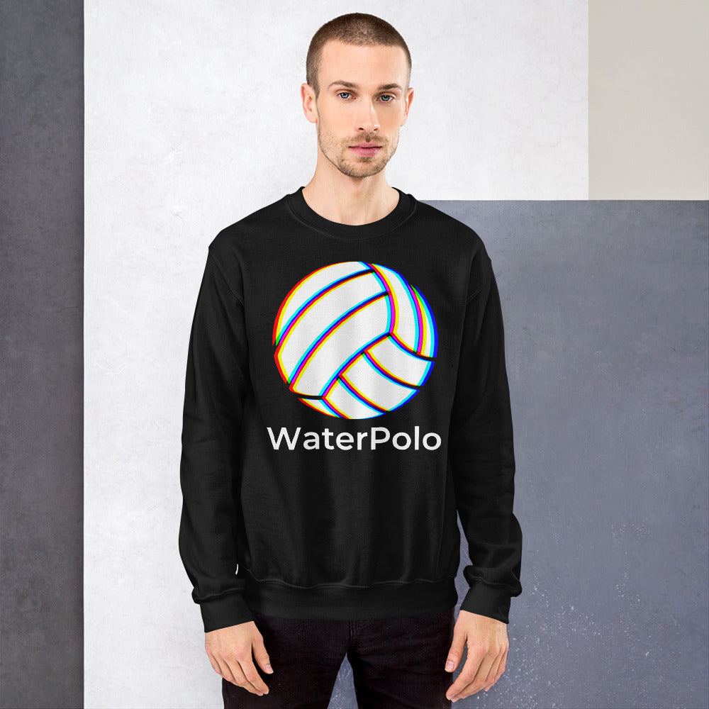 Tick Tock it's Waterpolo Time! - Unisex Crew Neck Sweatshirt - Gildan 18000