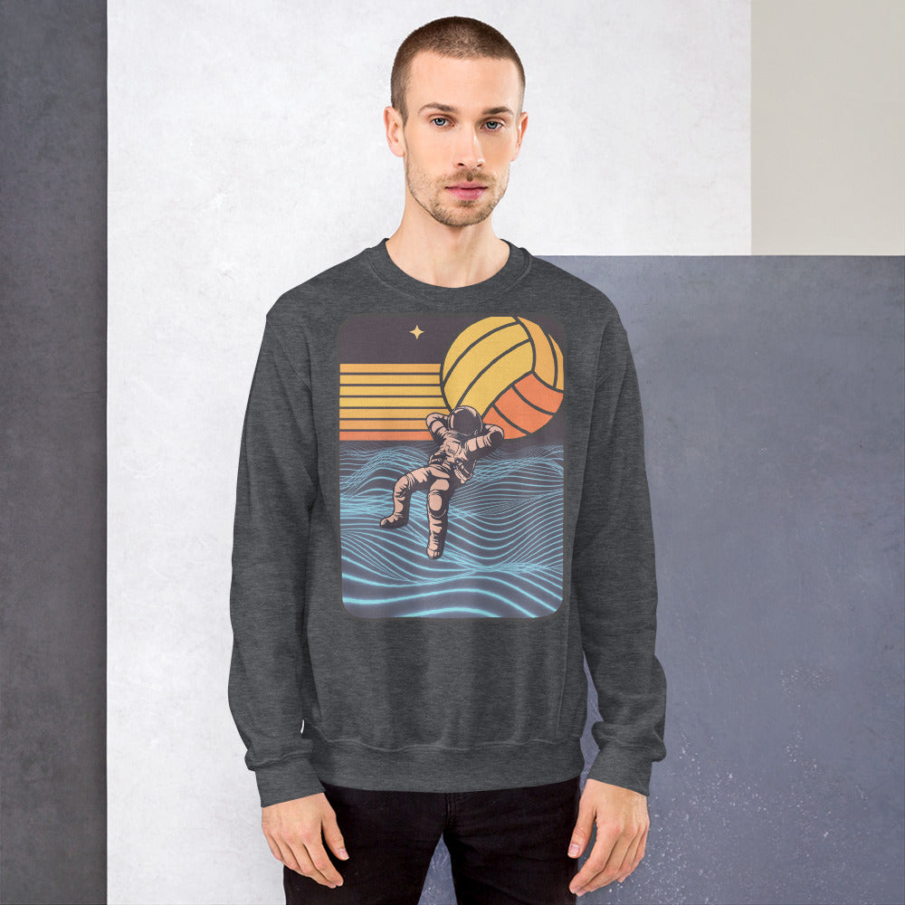 My Water Polo Game is out of this World - Unisex Crew Neck Sweatshirt - Gildan 18000