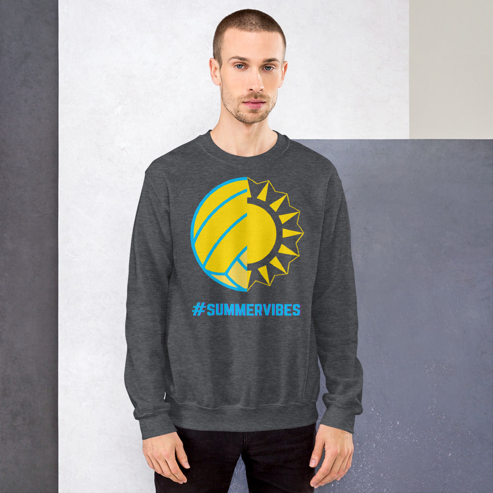Summer Waterpolo Vibes - Unisex Crew Neck Sweatshirt - Gildan 18000