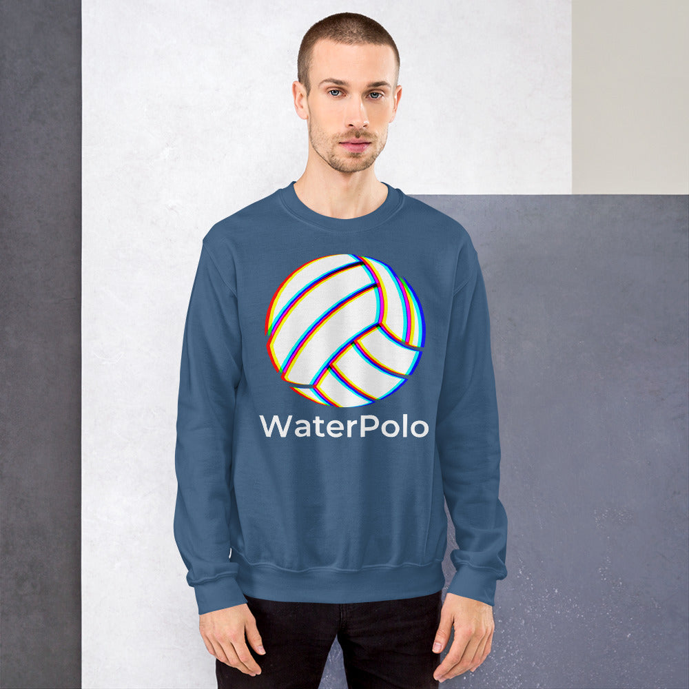 Tick Tock it's Waterpolo Time! - Unisex Crew Neck Sweatshirt - Gildan 18000