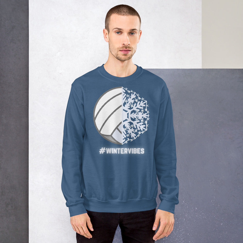 Winter Waterpolo Vibes - Unisex Crew Neck Sweatshirt - Gildan 18000