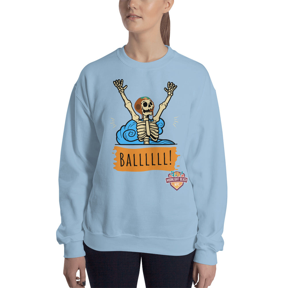Moonlight Beach WPC Ball!!! Unisex Sweatshirt