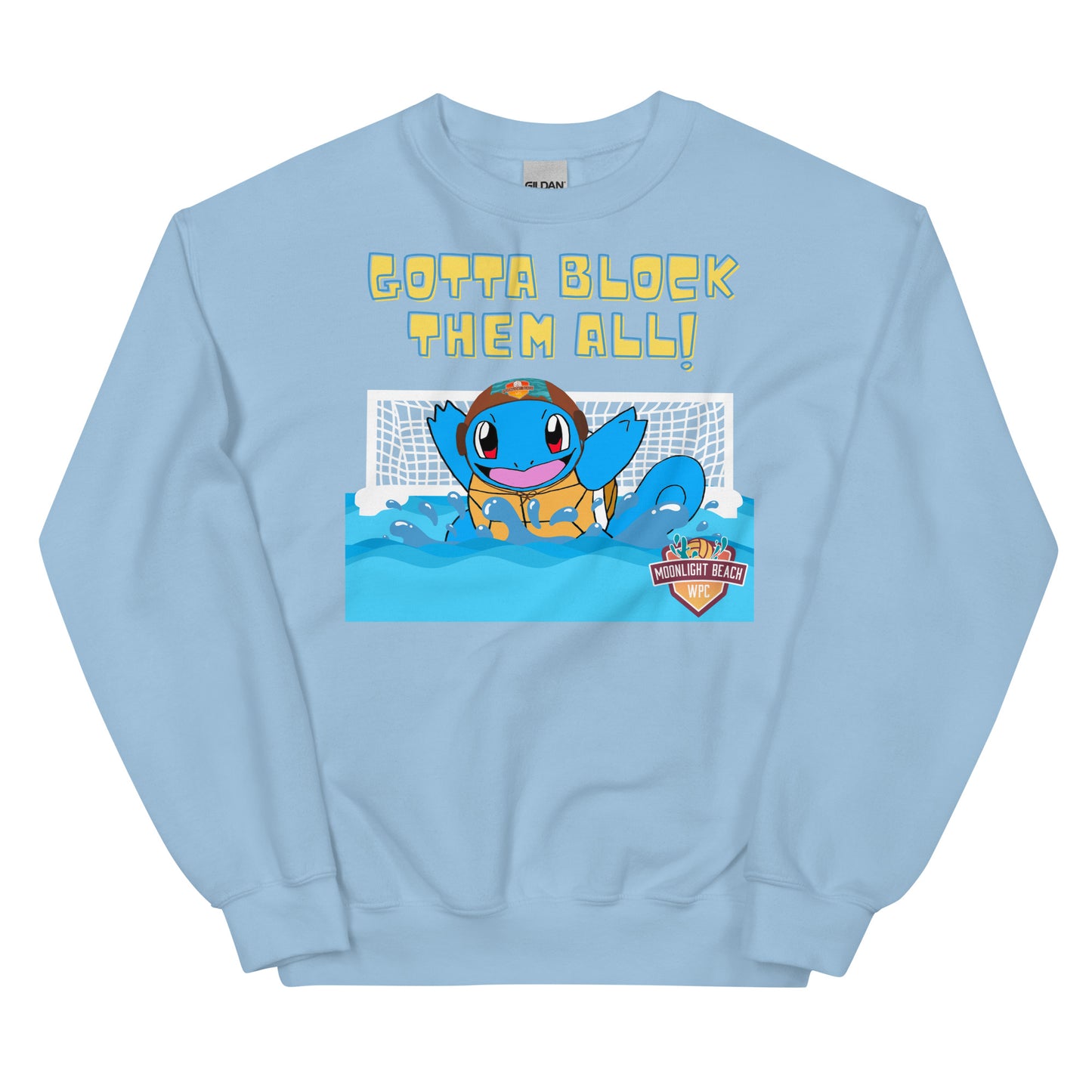 Moonlight Beach WPC Gotta Block them all! Unisex Sweatshirt