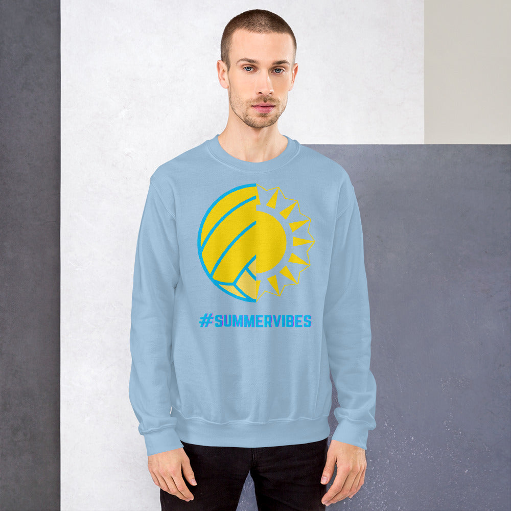 Summer Waterpolo Vibes - Unisex Crew Neck Sweatshirt - Gildan 18000