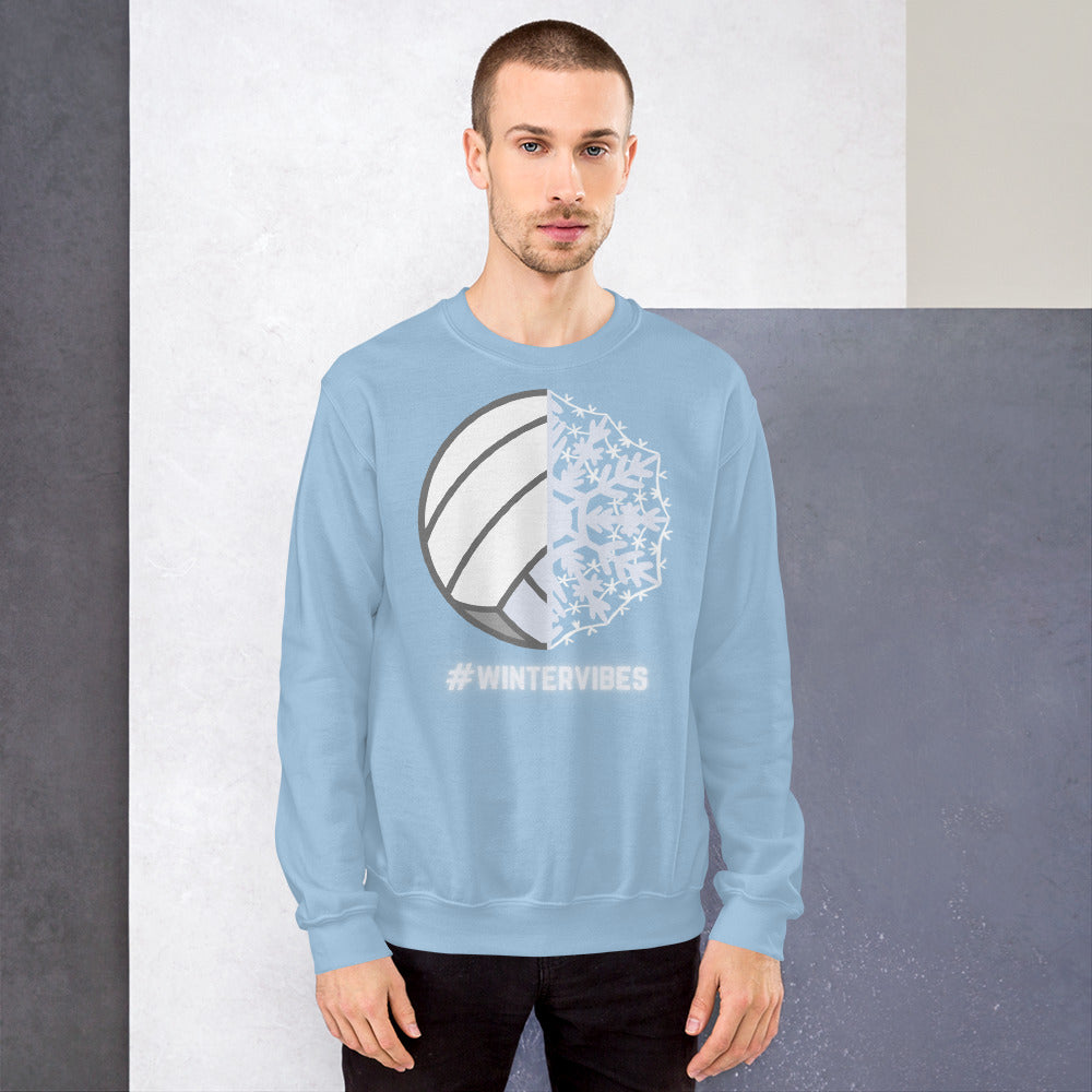 Winter Waterpolo Vibes - Unisex Crew Neck Sweatshirt - Gildan 18000