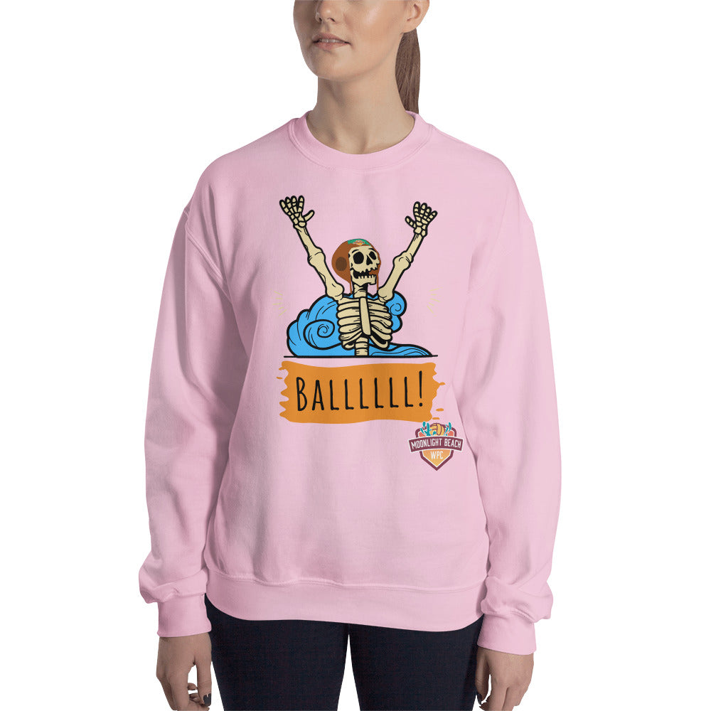 Moonlight Beach WPC Ball!!! Unisex Sweatshirt