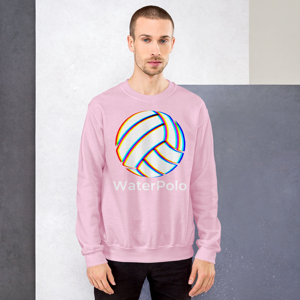 Tick Tock it's Waterpolo Time! - Unisex Crew Neck Sweatshirt - Gildan 18000