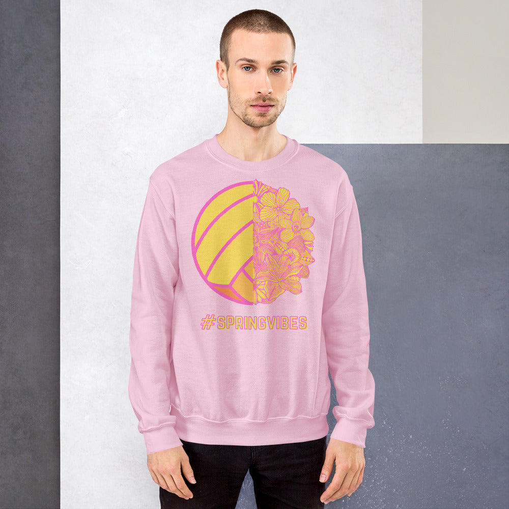 Spring Waterpolo Vibes - Unisex Crew Neck Sweatshirt - Gildan 18000