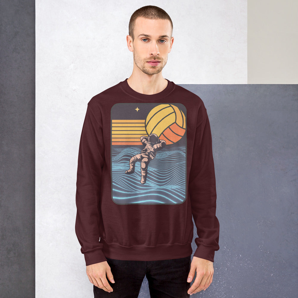 My Water Polo Game is out of this World - Unisex Crew Neck Sweatshirt - Gildan 18000