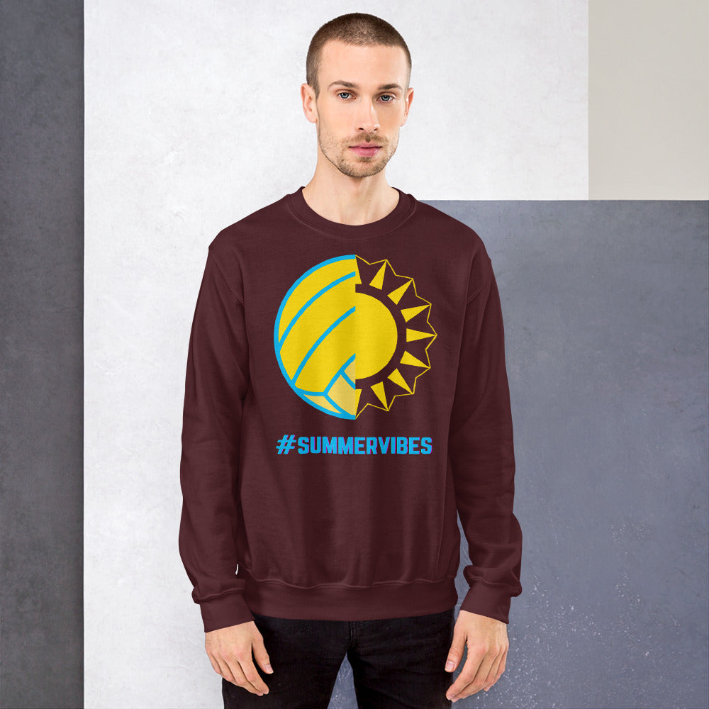 Summer Waterpolo Vibes - Unisex Crew Neck Sweatshirt - Gildan 18000