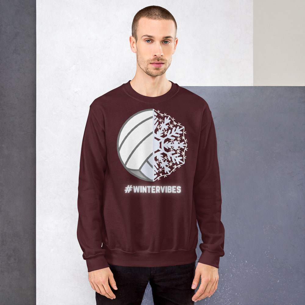 Winter Waterpolo Vibes - Unisex Crew Neck Sweatshirt - Gildan 18000