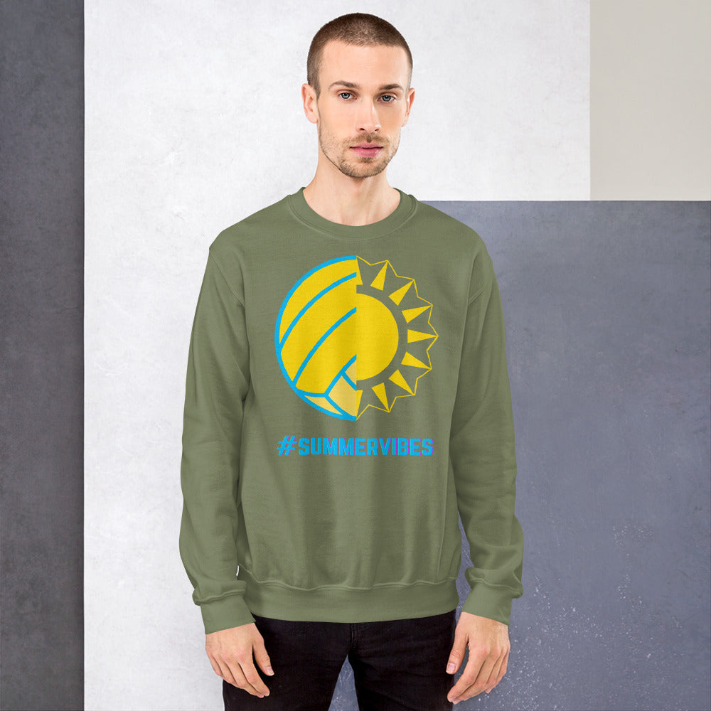 Summer Waterpolo Vibes - Unisex Crew Neck Sweatshirt - Gildan 18000