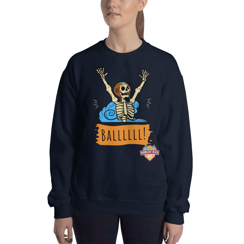 Moonlight Beach WPC Ball!!! Unisex Sweatshirt