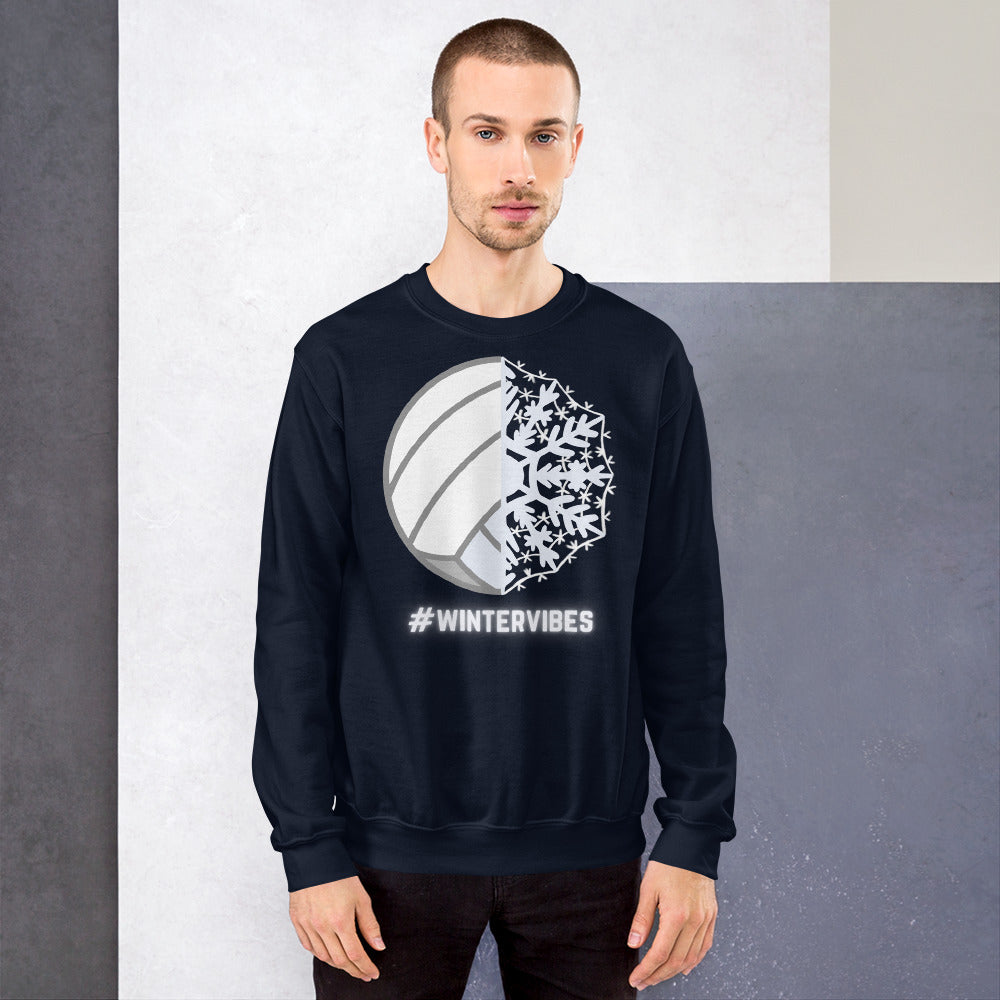 Winter Waterpolo Vibes - Unisex Crew Neck Sweatshirt - Gildan 18000