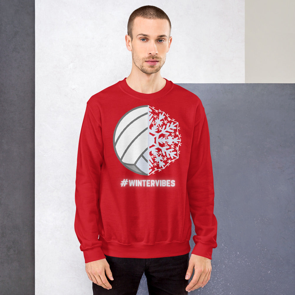 Winter Waterpolo Vibes - Unisex Crew Neck Sweatshirt - Gildan 18000