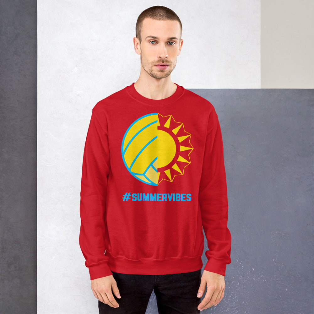 Summer Waterpolo Vibes - Unisex Crew Neck Sweatshirt - Gildan 18000