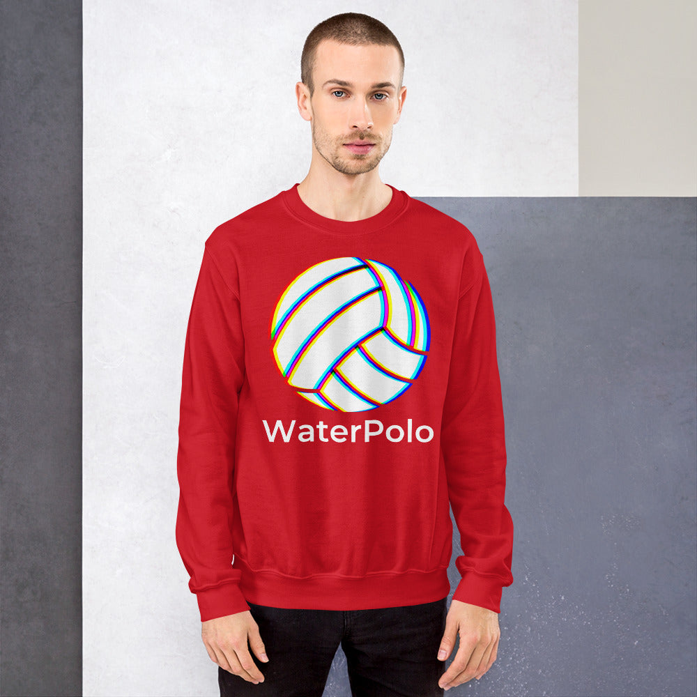 Tick Tock it's Waterpolo Time! - Unisex Crew Neck Sweatshirt - Gildan 18000