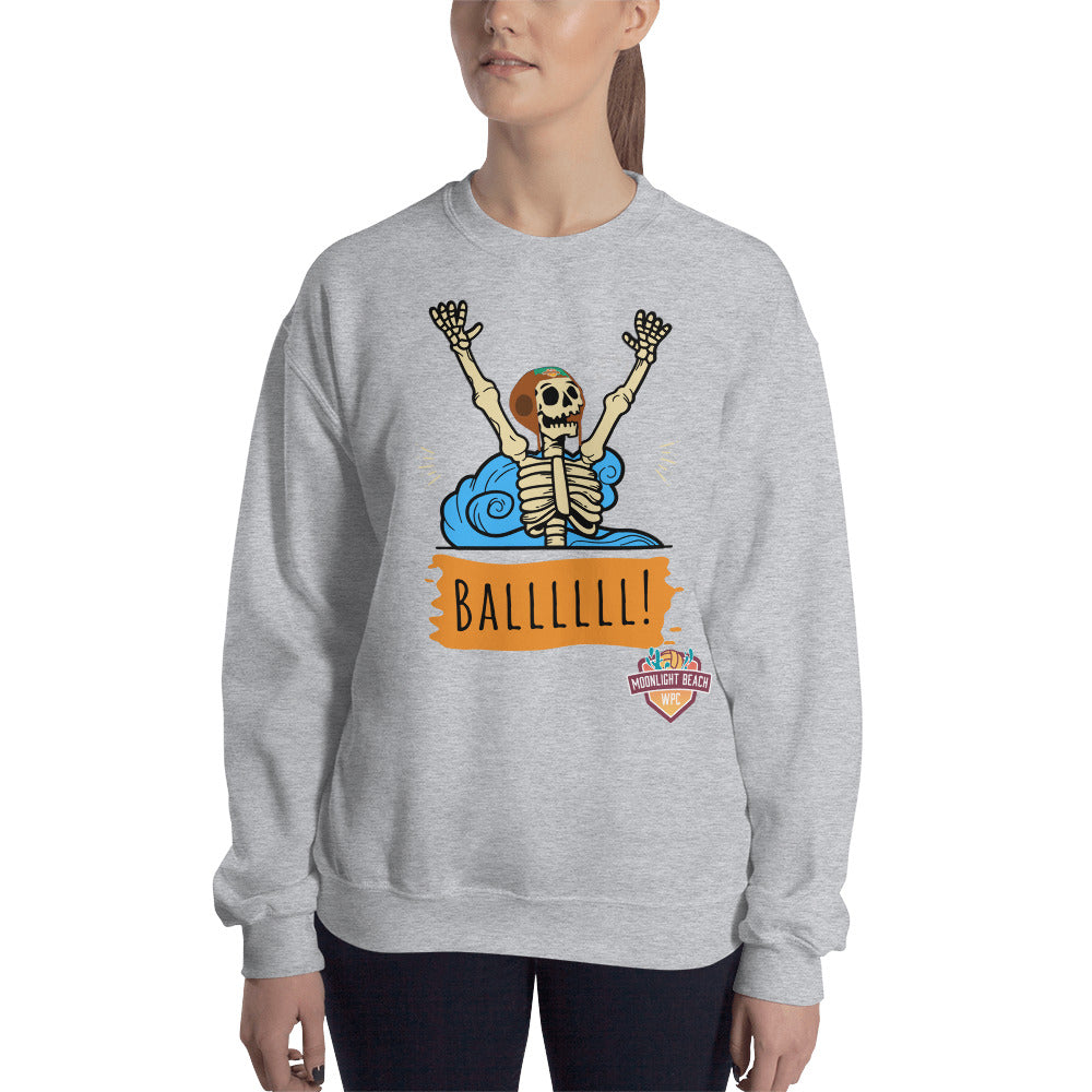 Moonlight Beach WPC Ball!!! Unisex Sweatshirt