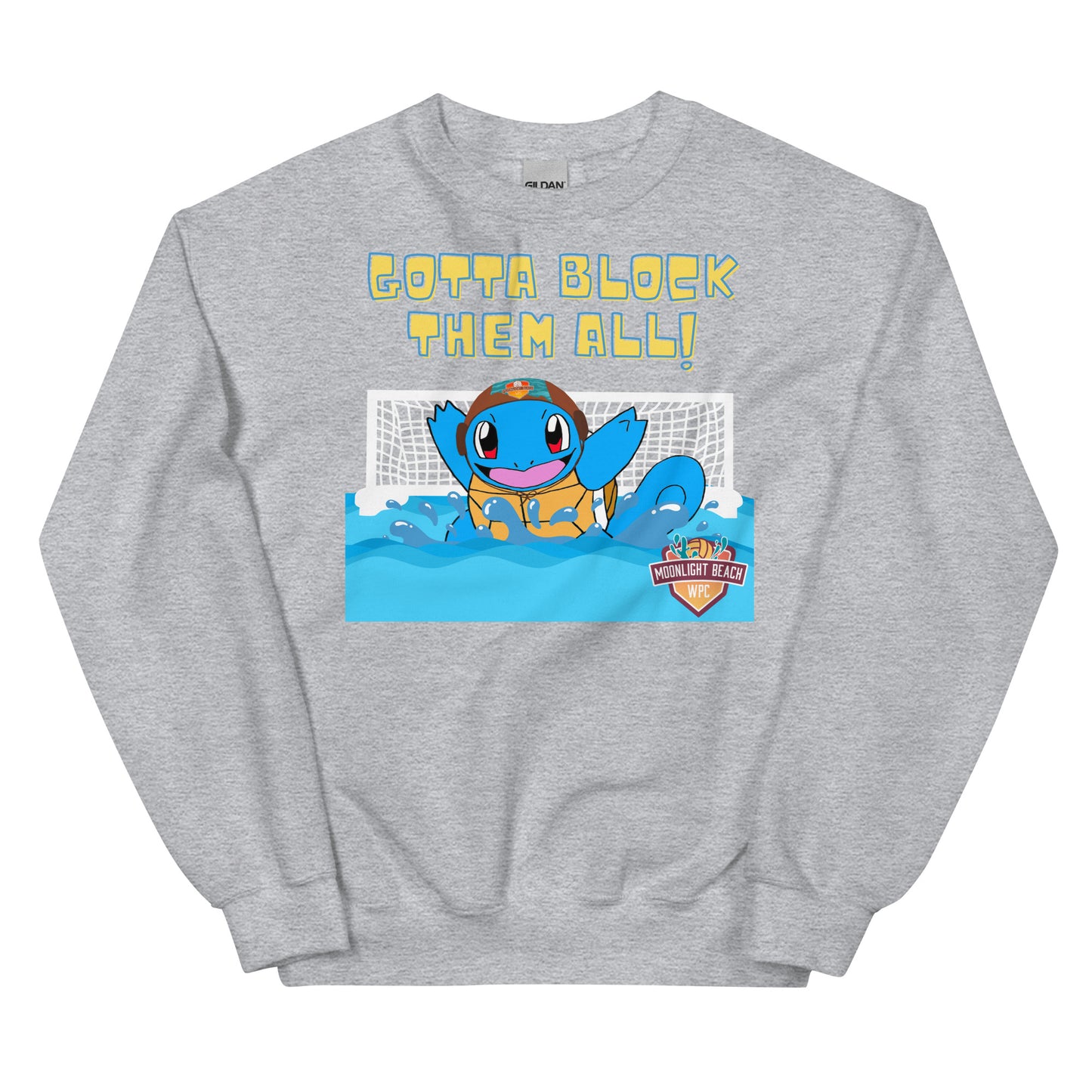 Moonlight Beach WPC Gotta Block them all! Unisex Sweatshirt