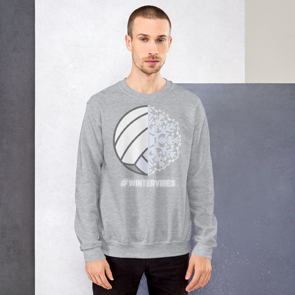 Winter Waterpolo Vibes - Unisex Crew Neck Sweatshirt - Gildan 18000