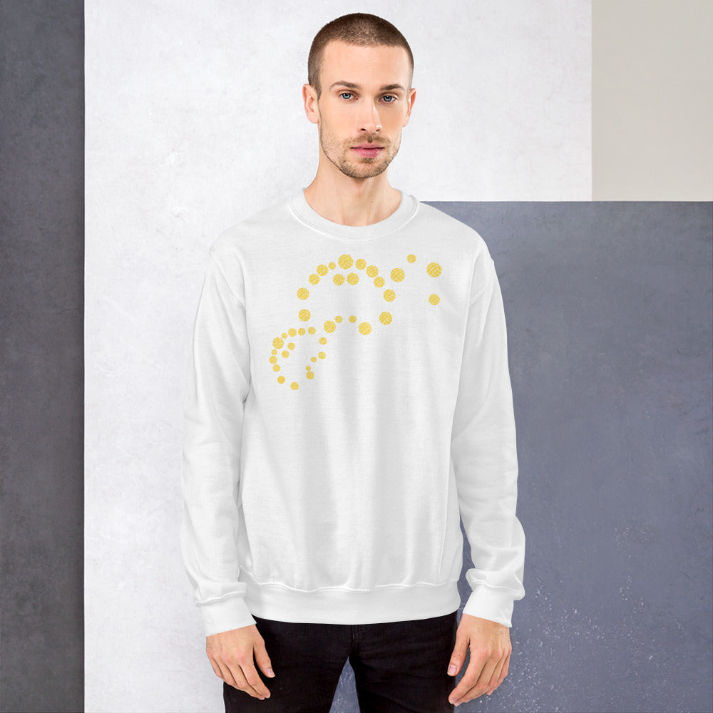 Dandelion Just breathe - Unisex Crew Neck Sweatshirt - Gildan 18000