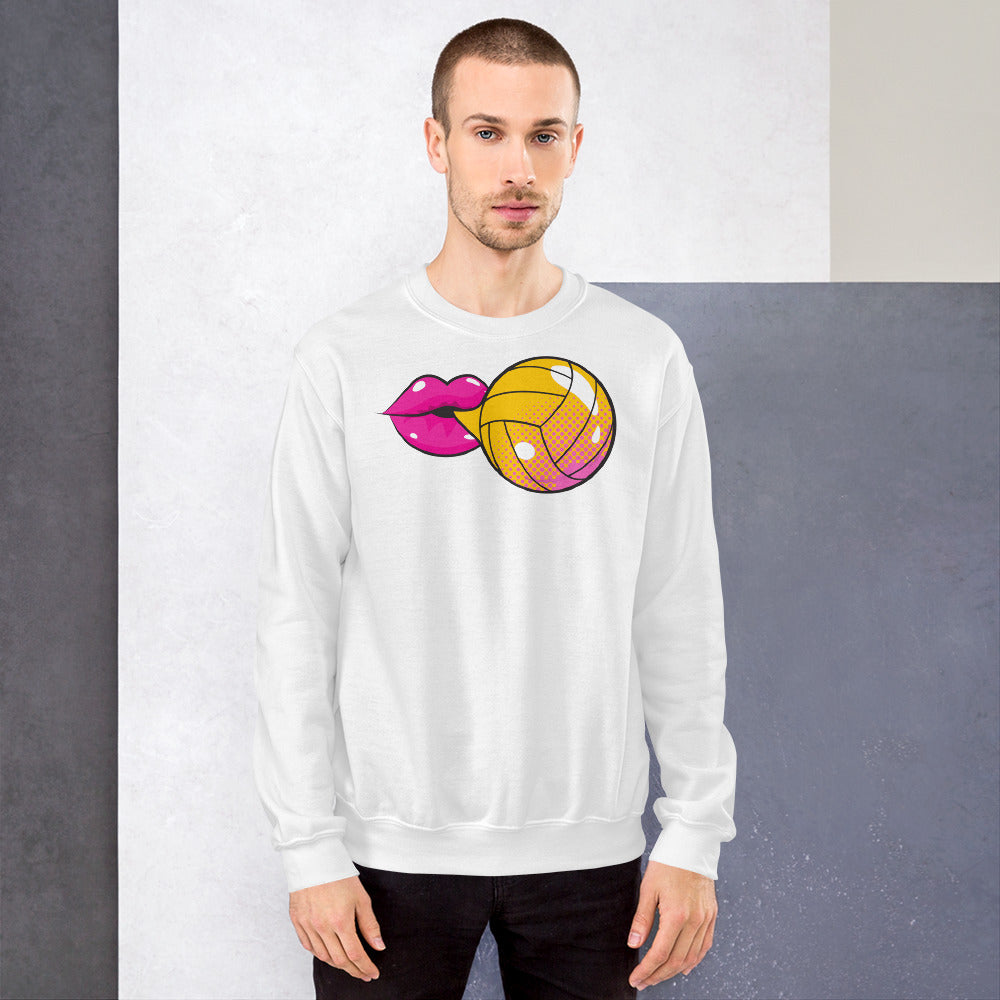 Waterpolo Bubble Gum - Unisex Crew Neck Sweatshirt - Gildan 18000